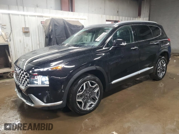 2022 Hyundai Santa Fe Limited with VIN 5NMS4DAL8NH386932, listed as a Copart auction lot 47879365 with 39,766 mi miles and Salvage Title. Bid and sale history available at carsss.com. Image 1.
