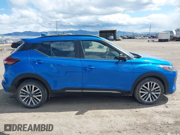 2024 Nissan Kicks SR with VIN 3N1CP5DVXRL485326, listed as a IAAI auction lot 42072874 with 24,834 mi miles. Bid and sale history available at carsss.com. Image 13.