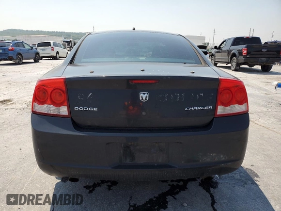 2009 Dodge Charger Police with VIN 2B3KA43T49H536981, listed as a Copart auction lot 54721694 with 160,508 mi miles and Salvage Title. Bid and sale history available at carsss.com. Image 6.
