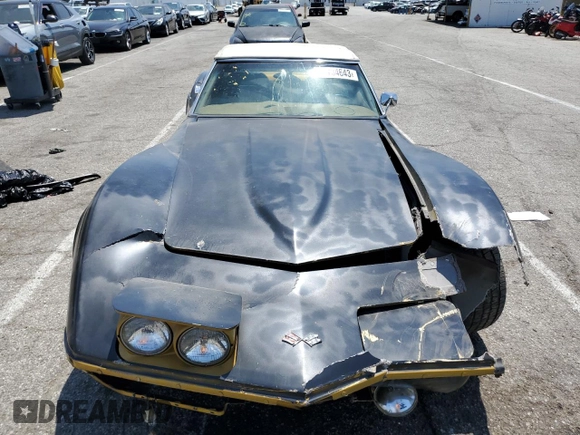 1972 Chevrolet Corvette with VIN 1Z67K2S526847, listed as a Copart auction lot 56734643 with 16,981 mi miles and Salvage title. Bid and sale history available at DreamBid. Image 5.
