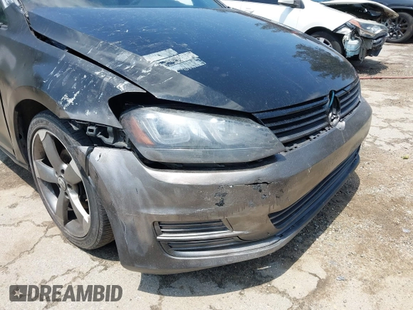 2016 Volkswagen Golf SportWagen TSI S with VIN 3VWC17AU1GM503786, listed as a IAAI auction lot 42120980 with 162,996 mi miles. Bid and sale history available at carsss.com. Image 17.