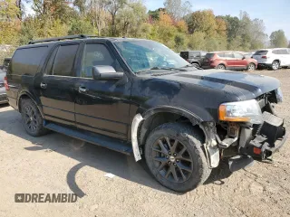 2017 Ford Expedition EL Limited with VIN 1FMJK2AT9HEA54412, listed as a Copart auction lot 74879204 with 245,863 mi miles and Clean Title. Bid and sale history available at carsss.com. Image 4.