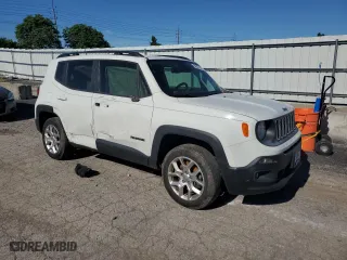 2018 Jeep Renegade Latitude with VIN ZACCJBBBXJPG96723, listed as a Copart auction lot 67738034 with 66,612 mi miles and Salvage Title. Bid and sale history available at carsss.com. Image 4.