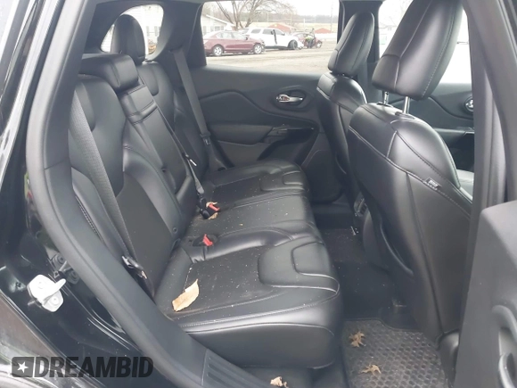 2019 Jeep Cherokee Latitude Plus with VIN 1C4PJMLB6KD389996, listed as a IAAI auction lot 41849419 with 60,122 mi miles. Bid and sale history available at carsss.com. Image 8.