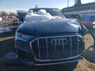2020 Audi Q7 Premium with VIN WA1AJAF75LD011028, listed as a Copart auction lot 43251574 with 46,658 mi miles. Bid and sale history available at carsss.com. Image 5.