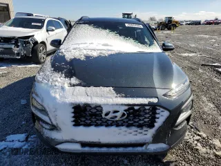 2020 Hyundai Kona SEL Plus with VIN KM8K62AA8LU525634, listed as a Copart auction lot 45044595 with 54,553 mi miles and Salvage Title. Bid and sale history available at carsss.com. Image 5.