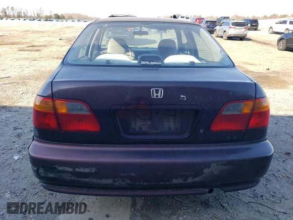 2000 Honda Civic LX with VIN 1HGEJ6670YL027527, listed as a Copart auction lot 47775855 with 178,595 mi miles and Salvage Title. Bid and sale history available at DreamBid. Image 6.