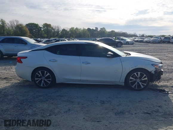 2017 Nissan Maxima SR with VIN 1N4AA6AP6HC377478, listed as a IAAI auction lot 41905217 with 121,071 mi miles and . Bid and sale history available at DreamBid. Image 14.
