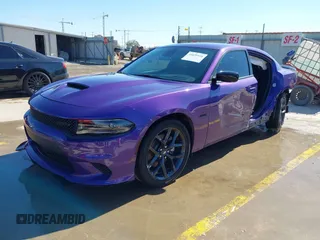 2023 Dodge Charger R/T with VIN 2C3CDXCT3PH690028, listed as a IAAI auction lot 41659520 with 18,754 mi miles and . Bid and sale history available at carsss.com. Image 19.