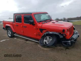 2021 Jeep Gladiator Freedom с VIN 1C6HJTAG6ML576801, выставлен на аукционе Copart как лот 51083125 с пробегом 51 874 миль миль и Списание • Salvage title. История ставок и продаж доступна на DreamBid. Изображение 4.