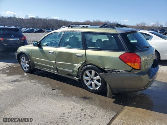 2006 Subaru Legacy Wagon Outback 2.5i Ltd with VIN 4S4BP62C467350130, listed as a Copart auction lot 53453025 with 153,107 mi miles and Salvage Title. Bid and sale history available at carsss.com. Image 2.