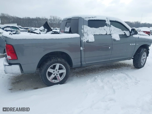 2010 Dodge Ram 1500 SLT with VIN 1D7RV1CT0AS207424, listed as a IAAI auction lot 41307468 with 174,539 mi miles. Bid and sale history available at carsss.com. Image 4.
