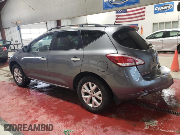 2014 Nissan Murano LE with VIN JN8AZ1MW2EW520174, listed as a Copart auction lot 88864335 with 65,566 mi miles and Salvage Title. Bid and sale history available at carsss.com. Image 2.