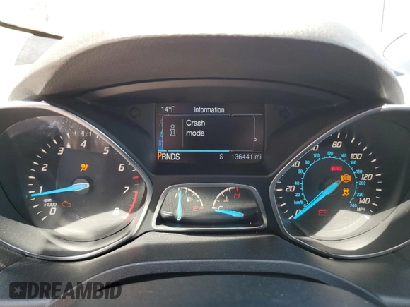 2014 Ford Escape Titanium with VIN 1FMCU9J95EUD18808, listed as a Copart auction lot 52397845 with 136,441 mi miles and Salvage Title. Bid and sale history available at carsss.com. Image 9.