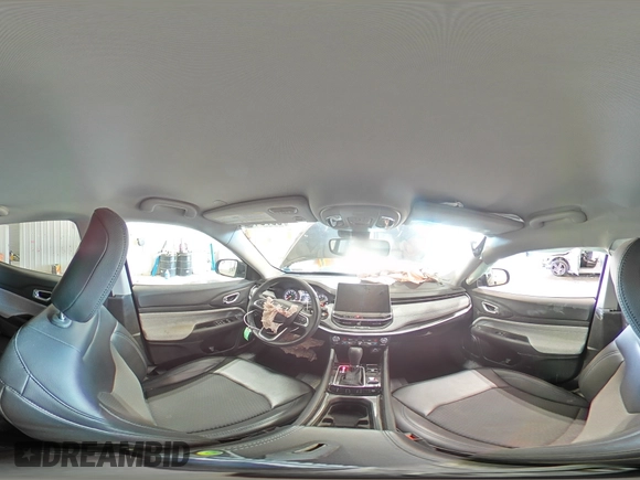 2022 Jeep Compass Latitude with VIN 3C4NJDBBXNT181028, listed as a Copart auction lot 53794695 with 16,712 mi miles and Salvage title. Bid and sale history available at DreamBid. Image 16.