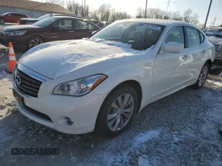 2013 Infiniti M37 with VIN JN1BY1AR2DM600279, listed as a Copart auction lot 89216915 with Not Provided miles and Salvage Title. Bid and sale history available at carsss.com. Image 1.