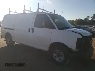 2014 Chevrolet Express Cargo Van with VIN 1GCWGFCA2E1194237, listed as a Copart auction lot 77768844 with 164,426 mi miles and Salvage Title. Bid and sale history available at carsss.com. Image 4.