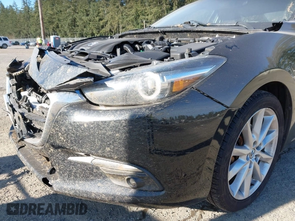 2017 Mazda 3 Grand Touring with VIN JM1BN1W38H1137226, listed as a IAAI auction lot 42034889 with 79,489 mi miles and . Bid and sale history available at DreamBid. Image 17.