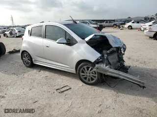 2015 Chevrolet Spark EV LT with VIN KL8CL6S06FC818689, listed as a Copart auction lot 65490084 with 0 mi miles and Salvage Title. Bid and sale history available at carsss.com. Image 4.