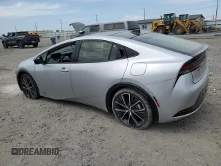 2024 Toyota Prius LE with VIN JTDADABU4R3011917, listed as a Copart auction lot 61184665 with 6,612 mi miles and Salvage title. Bid and sale history available at DreamBid. Image 2.