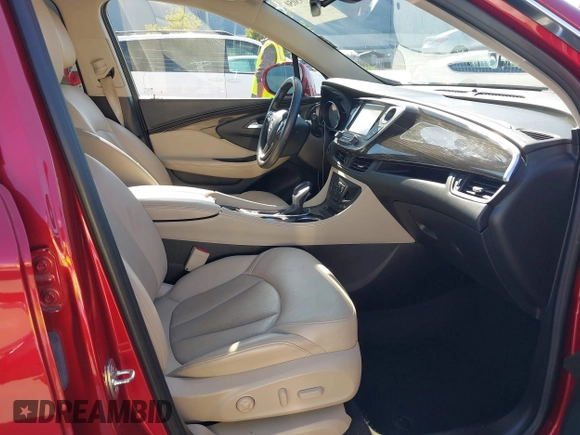 2019 Buick Envision Essence with VIN LRBFXCSAXKD109976, listed as a IAAI auction lot 41793050 with 36,053 mi miles and . Bid and sale history available at carsss.com. Image 5.