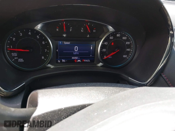 2022 Chevrolet Equinox RS with VIN 3GNAXWEV9NS181906, listed as a IAAI auction lot 42257280 with 44,492 mi miles and . Bid and sale history available at DreamBid. Image 7.