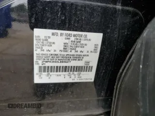 2020 Ford Edge Titanium с VIN 2FMPK3K93LBB56277, выставлен на аукционе Copart как лот 57502985 с пробегом 80 352 миль миль и Списание • Salvage title. История ставок и продаж доступна на DreamBid. Изображение 12.