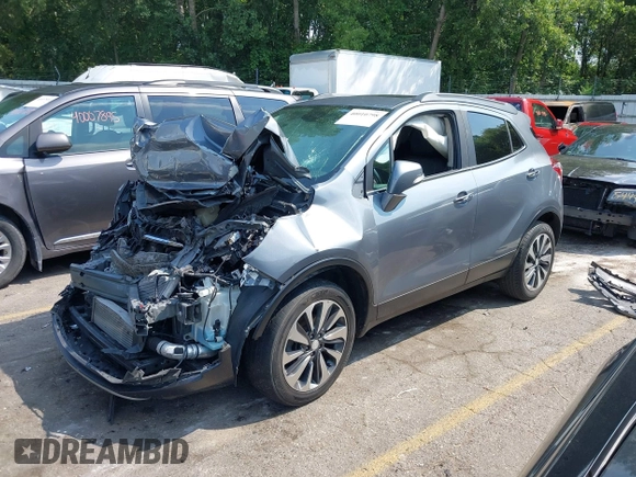 2019 Buick Encore Essence with VIN KL4CJGSM1KB890660, listed as a IAAI auction lot 40010798 with Not Provided miles and . Bid and sale history available at carsss.com. Image 2.