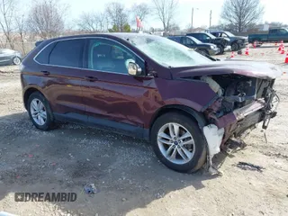2017 Ford Edge SEL with VIN 2FMPK3J96HBC32373, listed as a IAAI auction lot 41779674 with 106,675 mi miles. Bid and sale history available at carsss.com. Image 1.