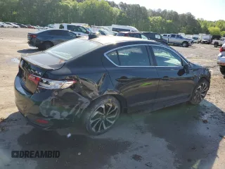2016 Acura ILX w/Premium/A-SPEC Pkg with VIN 19UDE2F82GA000812, listed as a Copart auction lot 52604965 with 61,237 mi miles and Salvage Title. Bid and sale history available at carsss.com. Image 3.