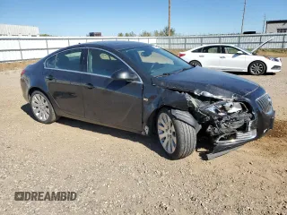 2011 Buick Regal CXL Turbo TO6 with VIN W04G05GV7B1041603, listed as a Copart auction lot 72467774 with 146,729 mi miles and Salvage Title. Bid and sale history available at carsss.com. Image 4.