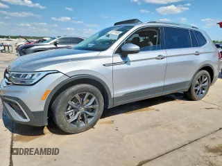 2022 Volkswagen Tiguan SE z VIN 3VV2B7AX0NM059921, wystawiony jako Copart lot #58177455 z przebiegiem 20 760 mil mil oraz Szkoda całkowita • Salvage title. Historia ofert i sprzedaży dostępna na DreamBid. Obrazek 1.
