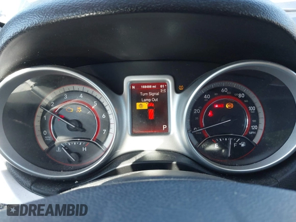 2015 Dodge Journey SXT with VIN 3C4PDCBB2FT531344, listed as a IAAI auction lot 41863170 with 168,488 mi miles. Bid and sale history available at carsss.com. Image 7.