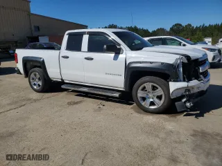 2018 Chevrolet Silverado 1500 Custom with VIN 1GCRCPECXJZ342210, listed as a Copart auction lot 47036095 with 86,084 mi miles and Salvage Title. Bid and sale history available at carsss.com. Image 4.