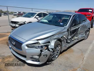 2017 Infiniti Q50 Signature Edition with VIN JN1EV7AP0HM734589, listed as a IAAI auction lot 42094090 with 40,264 mi miles and . Bid and sale history available at DreamBid. Image 2.