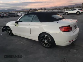2020 BMW 2 Series 230i xDrive with VIN WBA2K1C01L7F99510, listed as a Copart auction lot 81853974 with 74,743 mi miles and Salvage Title. Bid and sale history available at carsss.com. Image 2.