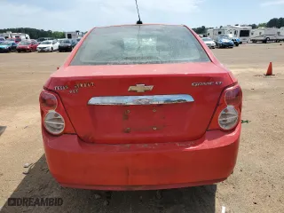 2016 Chevrolet Sonic LT with VIN 1G1JC5SH7G4167110, listed as a Copart auction lot 52095665 with 134,273 mi miles and Salvage Title. Bid and sale history available at carsss.com. Image 6.