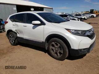 2019 Honda CR-V EX with VIN JHLRW2H55KX021375, listed as a Copart auction lot 46838403 with 50,220 mi miles. Bid and sale history available at carsss.com. Image 4.