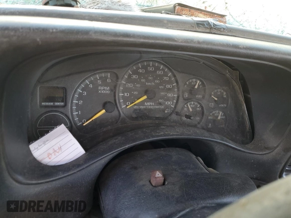 2000 Chevrolet Silverado 1500 with VIN 2GCEC19V6Y1388207, listed as a Copart auction lot 75901974 with Not Provided miles and Salvage Title. Bid and sale history available at DreamBid. Image 9.