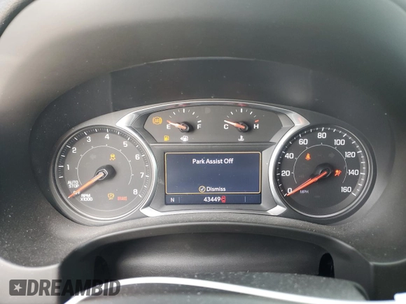 2020 GMC Terrain SLT z VIN 3GKALPEX1LL216929, wystawiony jako Copart lot #43133704 z przebiegiem 43 449 mil mil oraz Szkoda całkowita • Salvage title. Historia ofert i sprzedaży dostępna na DreamBid. Obrazek 9.