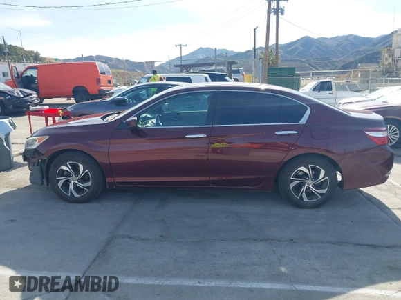 2017 Honda Accord Sedan LX with VIN 1HGCR2F38HA155306, listed as a IAAI auction lot 41861579 with 162,464 mi miles. Bid and sale history available at carsss.com. Image 14.