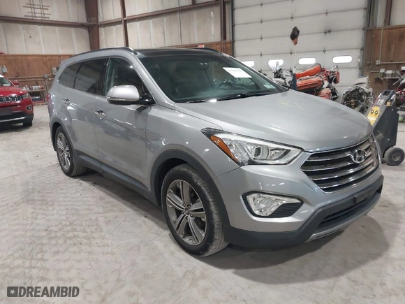 2013 Hyundai Santa Fe Limited with VIN KM8SR4HF9DU004430, listed as a IAAI auction lot 41986186 with 103,426 mi miles. Bid and sale history available at carsss.com. Image 1.