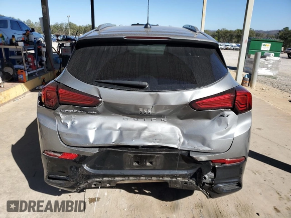 2024 Buick Encore GX Sport Touring with VIN KL4AMDSL7RB161433, listed as a Copart auction lot 47361095 with 22,779 mi miles and Salvage Title. Bid and sale history available at DreamBid. Image 6.