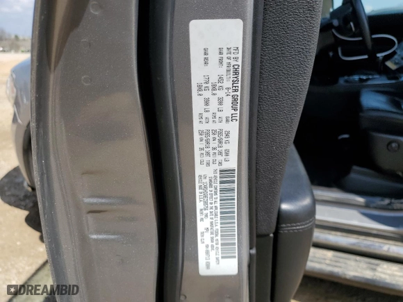 2014 Dodge Durango Limited with VIN 1C4RDHDG8EC585756, listed as a Copart auction lot 48520525 with 160,242 mi miles and Salvage Title. Bid and sale history available at carsss.com. Image 13.
