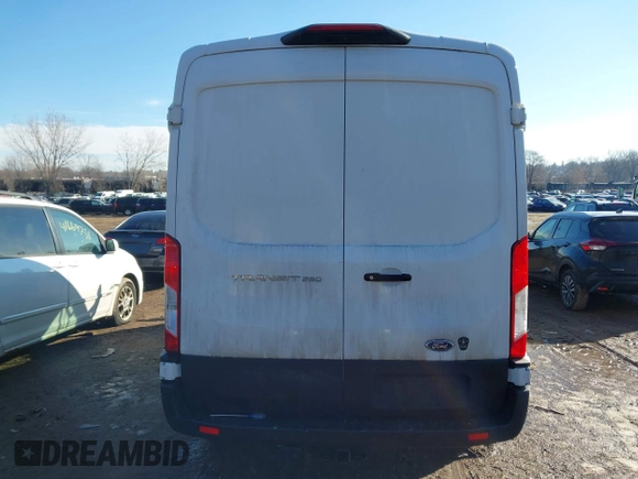 2023 Ford Transit Cargo with VIN 1FTBR1C89PKA63540, listed as a IAAI auction lot 41643089 with 65,898 mi miles. Bid and sale history available at carsss.com. Image 17.