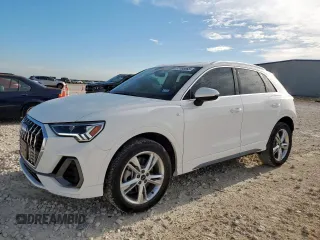 2023 Audi Q3 S line Premium Plus с VIN WA1EECF31P1089117, выставлен на аукционе Copart как лот 57165065 с пробегом 12 589 миль миль и Списание • Salvage title. История ставок и продаж доступна на DreamBid. Изображение 1.