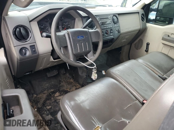 2010 Ford F-250 with VIN 1FTSF2BR3AEA51009, listed as a Copart auction lot 43138825 with 175,085 mi miles and Salvage title. Bid and sale history available at DreamBid. Image 8.