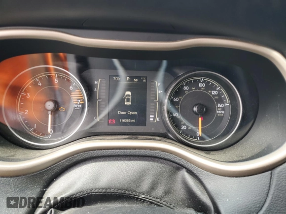 2016 Jeep Cherokee Sport with VIN 1C4PJMABXGW191341, listed as a Copart auction lot 59394975 with 116,385 mi miles and Salvage title. Bid and sale history available at DreamBid. Image 9.