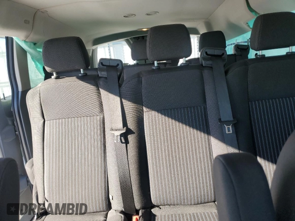 2017 Ford Transit Wagon XL with VIN 1FMZK1YM7HKB34384, listed as a Copart auction lot 88654985 with 16,649 mi miles and Salvage Title. Bid and sale history available at carsss.com. Image 10.