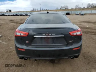 2016 Maserati Ghibli S Q4 с VIN ZAM57RTA8G1189149, выставлен на аукционе Copart как лот 45127015 с пробегом 123 154 миль миль и Списание • Salvage title. История ставок и продаж доступна на DreamBid. Изображение 6.